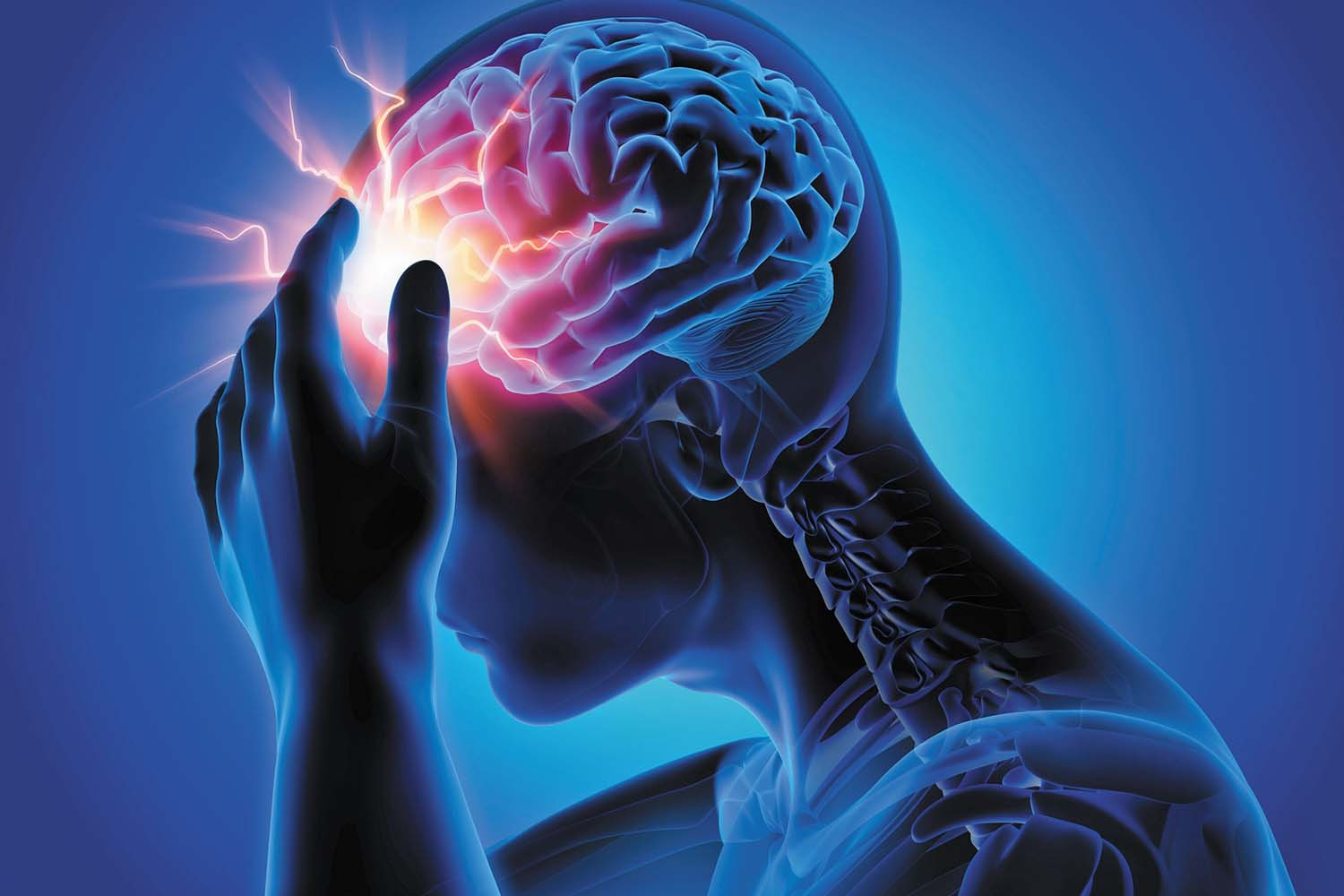 Child with headache