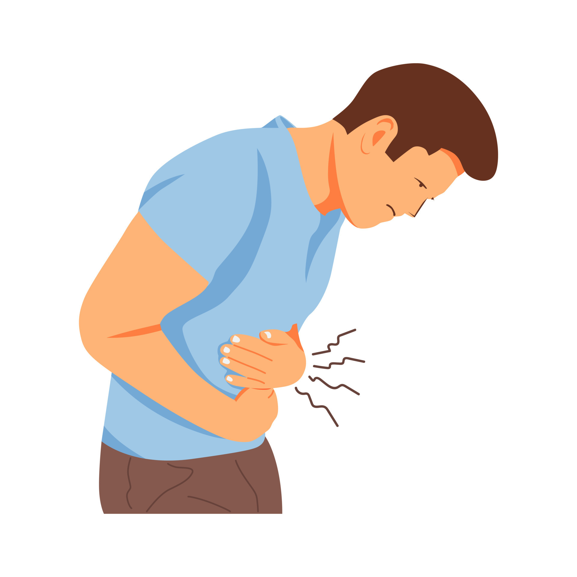 Child with stomachache