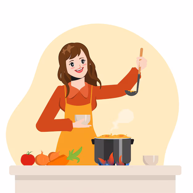 Person cooking